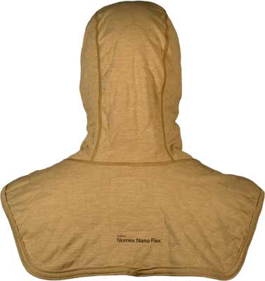 PGI BarriAire Gold Particulate Hood - Comprehensive Coverage with Extended Bib and Nomex<sup>®</sup> Nano Flex Sure‑Fit<sup>™</sup> Panel and Face Opening 39707-00-194071 - Back
