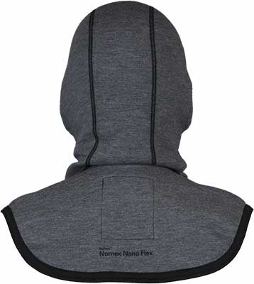PGI BarriAire Silver Elite Pro Particulate Hood - Comprehensive Coverage with Nomex<sup>®</sup> Nano Flex Sure‑Fit<sup>™</sup> Panel and Face Opening 39708-00-169093 - Back